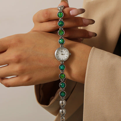 The Emerald Vintage Watch